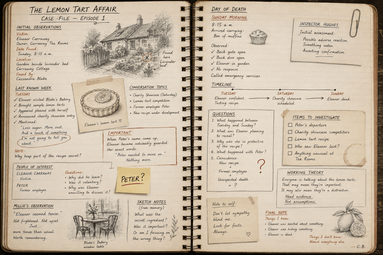 The Lemon Tart Affair - Episode 1 The Lemon Tart Affair - Episode 1