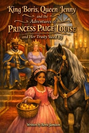 King Boris queen jenny and the adventures of princess Paige Louise and her trusty steed bj King Boris queen jenny and the adventures of princess Paige Louise and her trusty steed bj